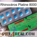 Rhinocéros Platine 8000 new03